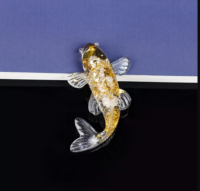 Fish Figurines Animal Model Mini Fish Statue