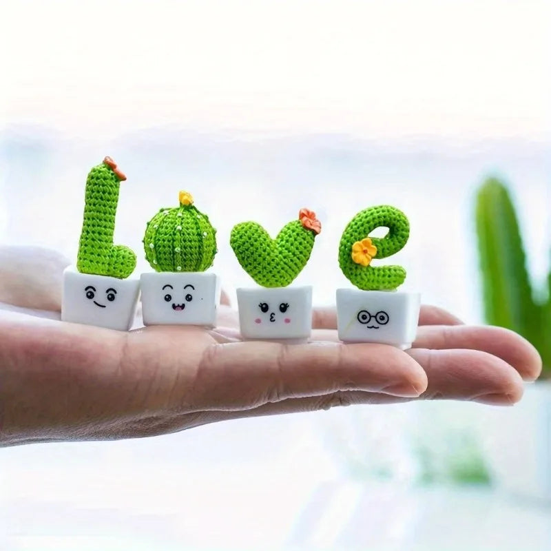 Miniature Cactus Succulent Set – 4PCS