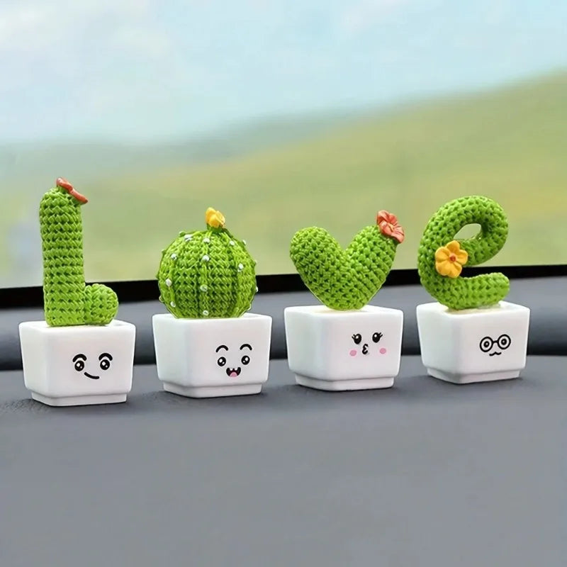 Miniature Cactus Succulent Set – 4PCS