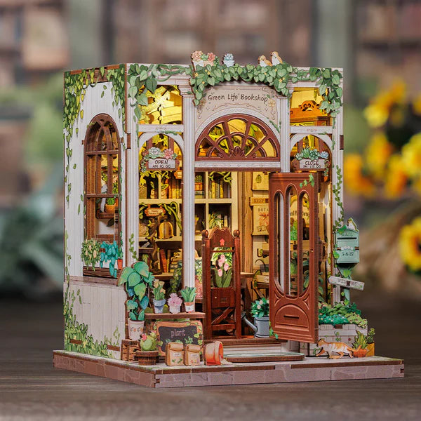 Green Life Bookshop DIY Book Nook Kit