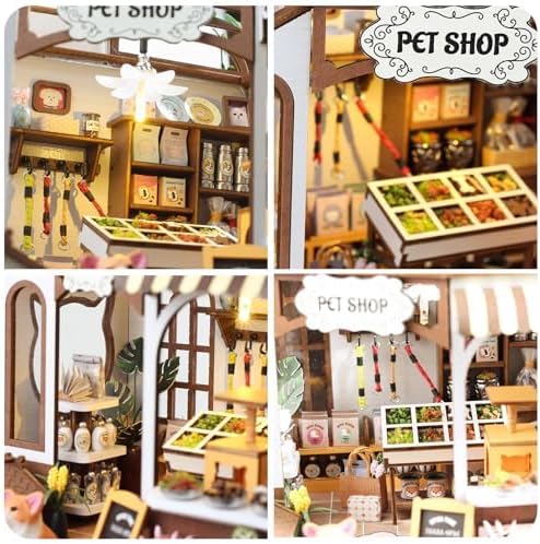 Pet Shop DIY Dollhouse Kit