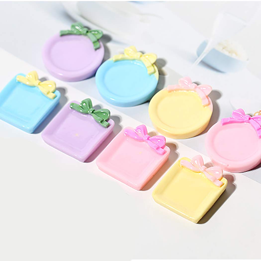 Miniature Resin Plates Kitchen Accessories