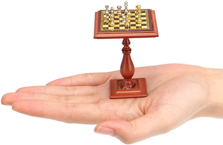 Alloy International Chess Set Checkerboard