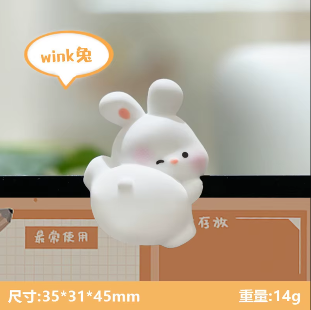 Mini Desktop Laptop Keyboard Figurines