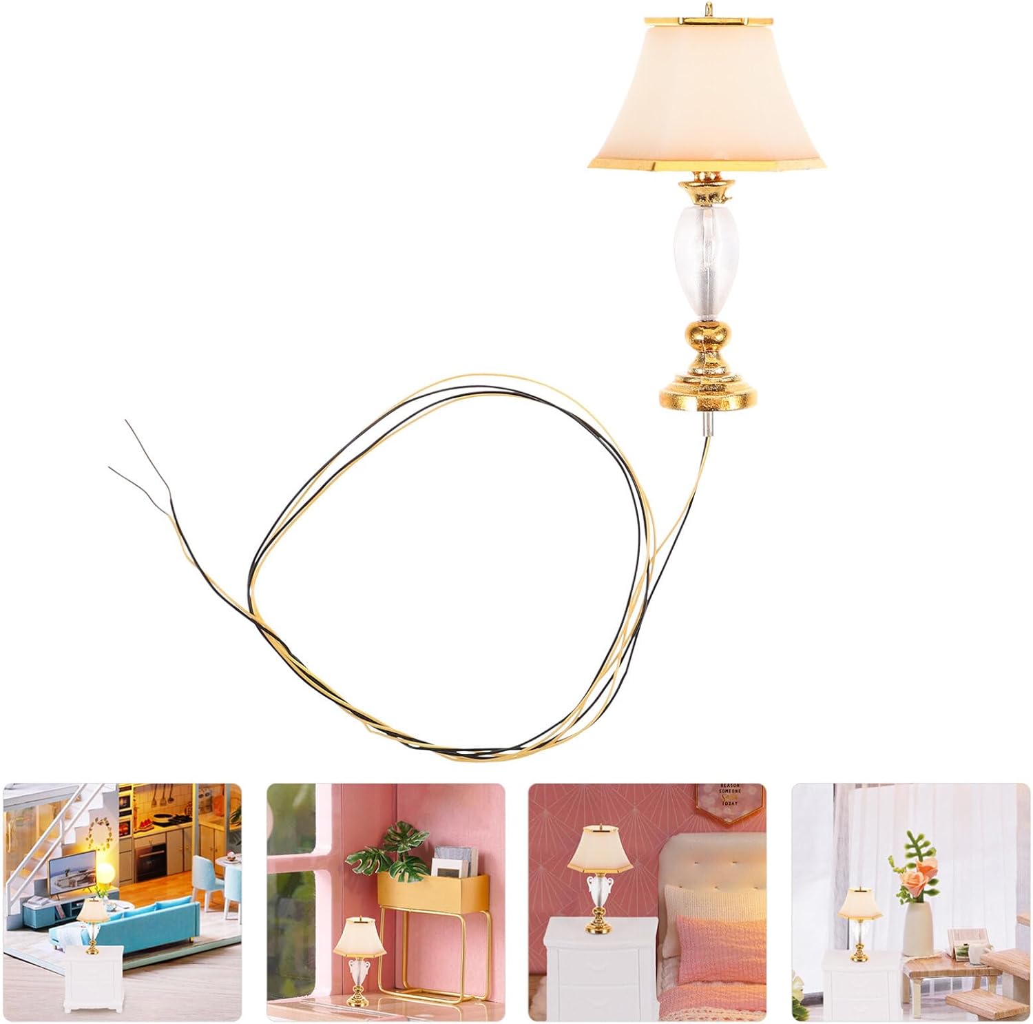 LED Table & Floor Lamps – Dollhouse Furniture Lighting