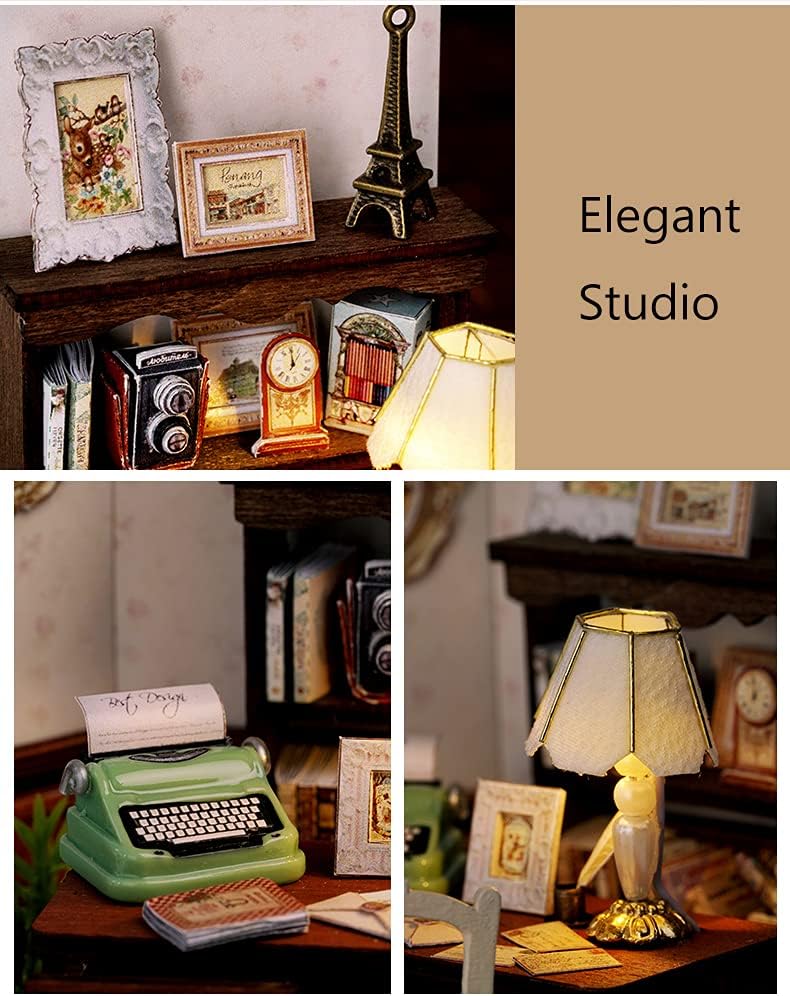 Elegant Studio: A Cozy Writer’s Study Retreat