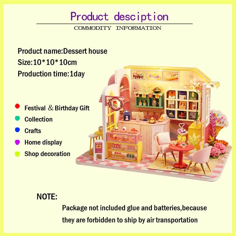 Dessert House 3D DIY Kit