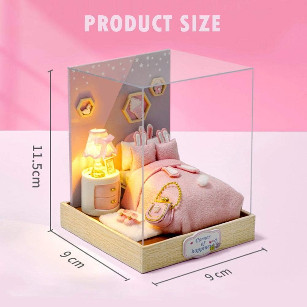 DIY 3D Puzzle – Miniature Bedroom Model