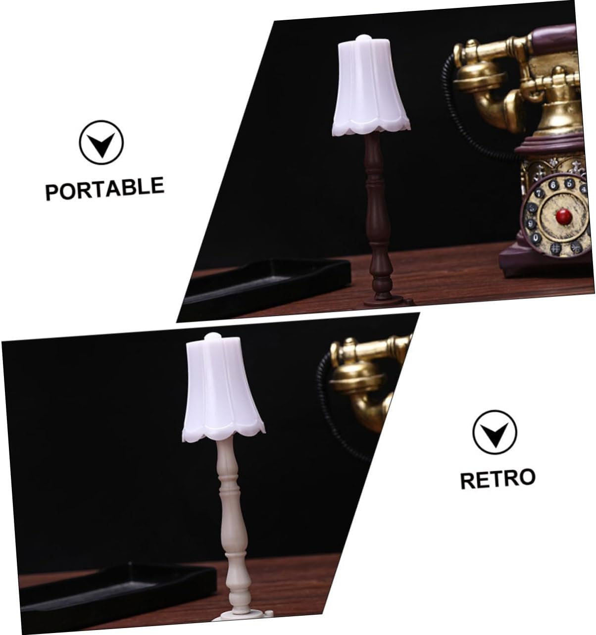 Miniature Vintage Table Lamp