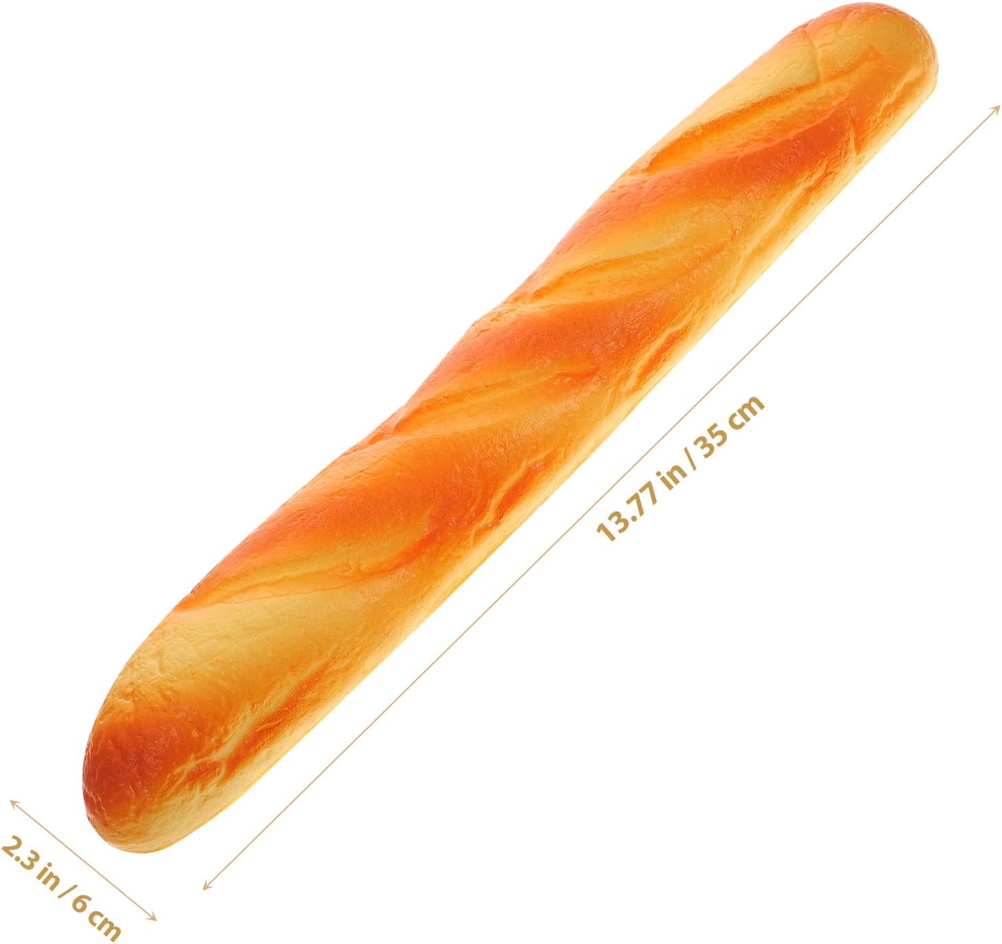 Realistic Miniature French Baguette