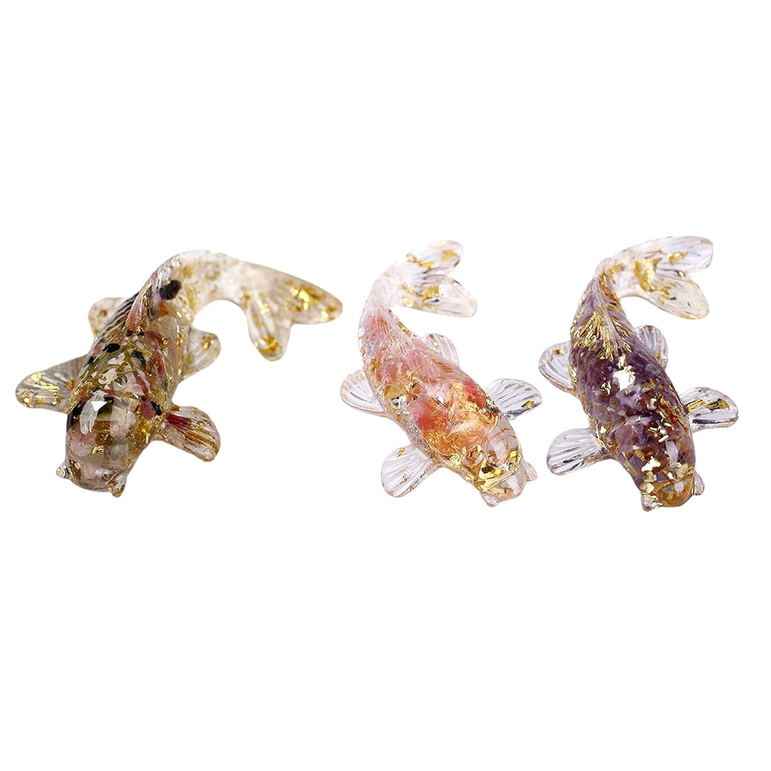 Fish Figurines Animal Model Mini Fish Statue