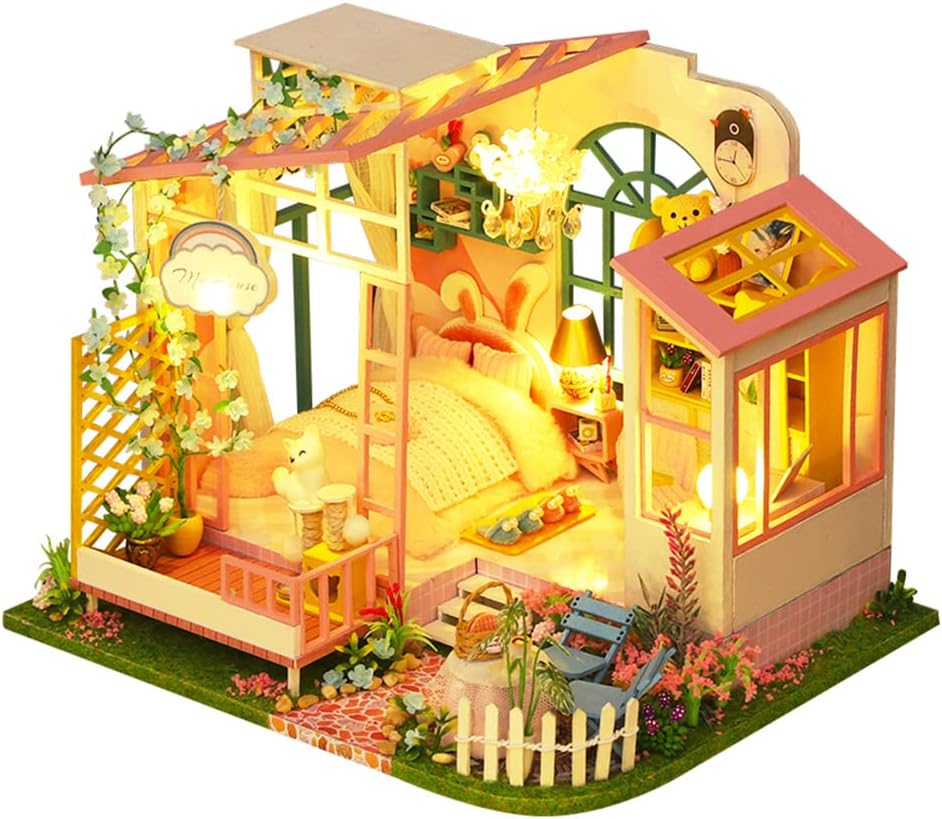 Flower Dreams DIY Miniature Dollhouse Kit 🌿✨