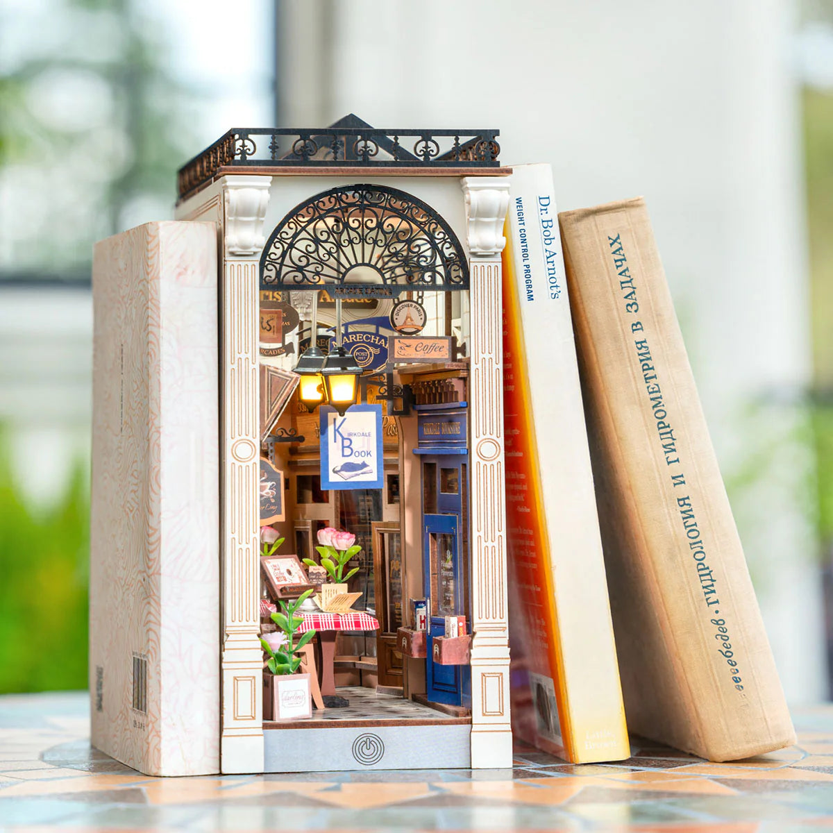 Arcade Dating Book nook with Dust Cover