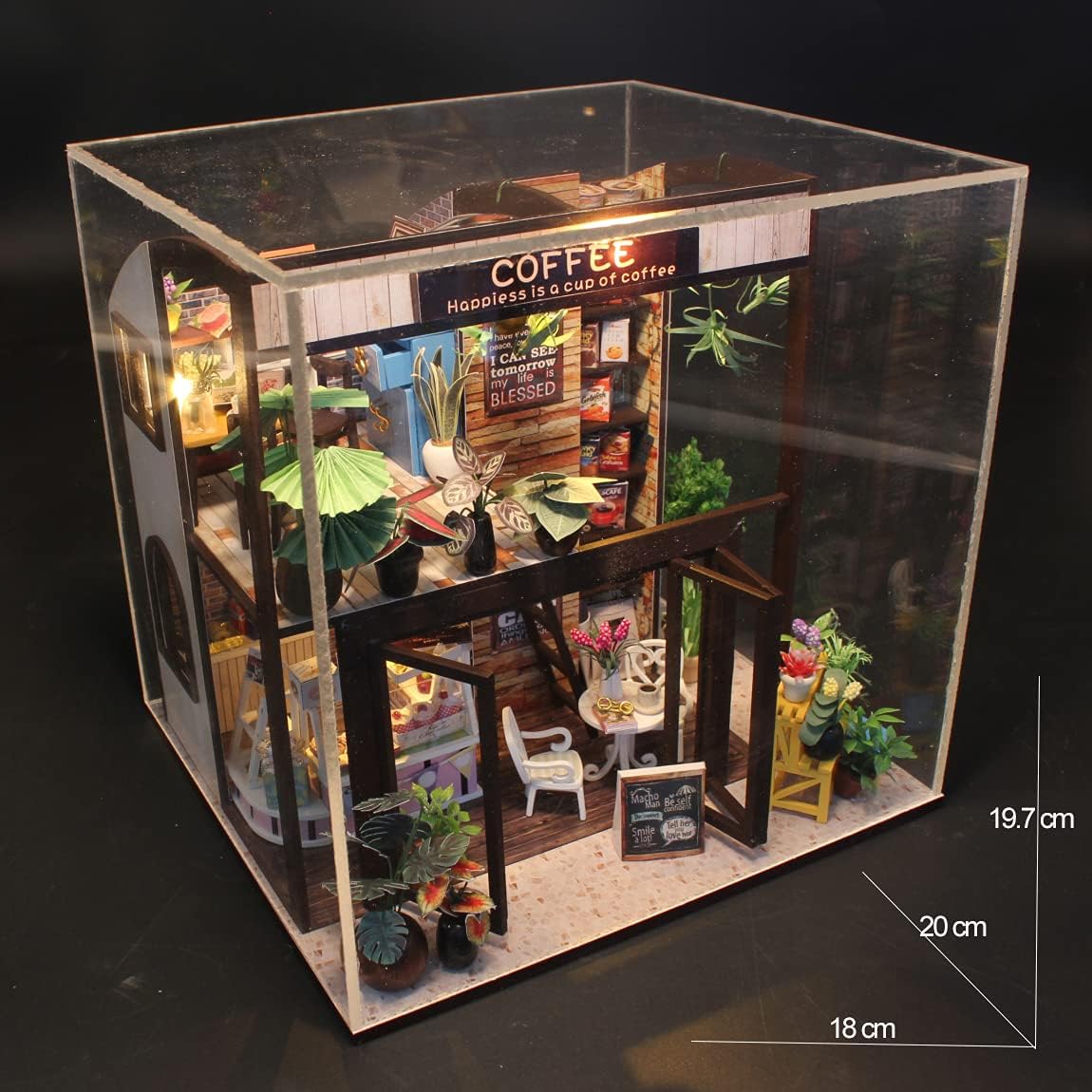 Cozy 2-Story Café Model