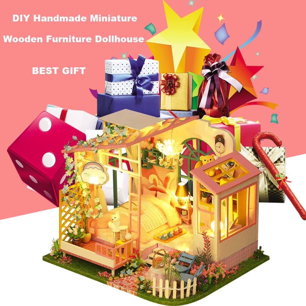 Flower Dreams DIY Miniature Dollhouse Kit 🌿✨