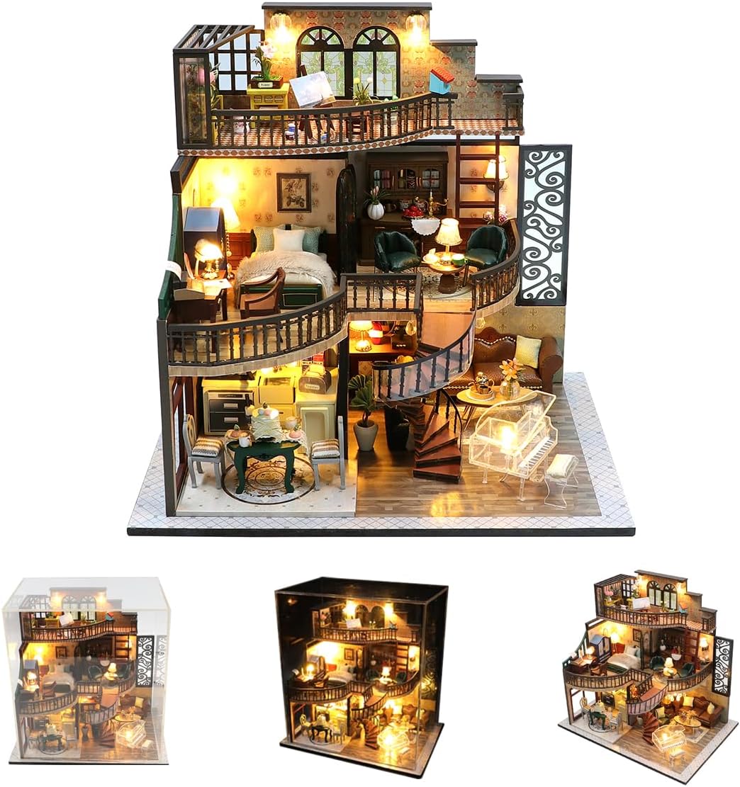 Dollhouse Kit with Furniture