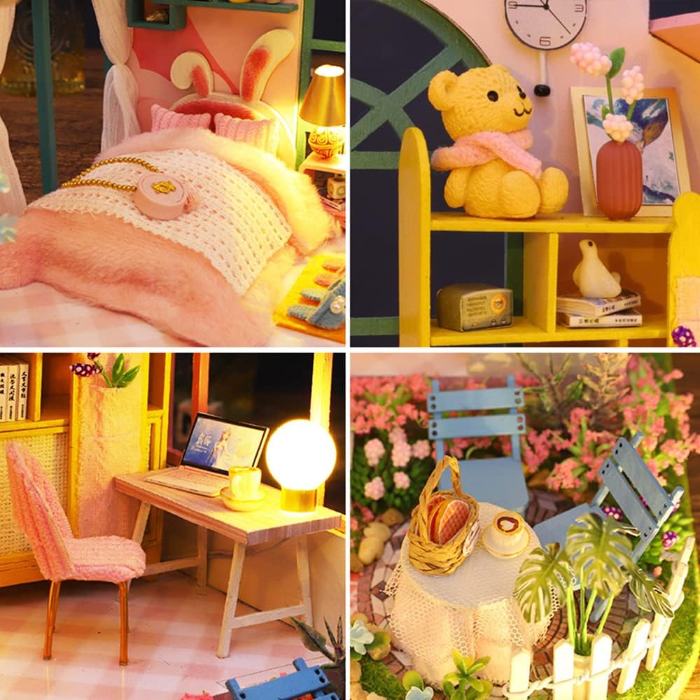 Flower Dreams DIY Miniature Dollhouse Kit 🌿✨