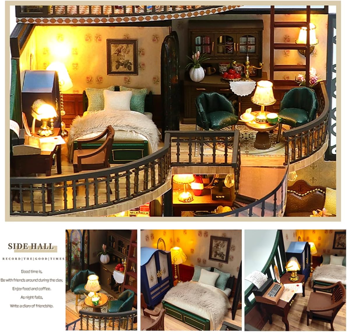 Dollhouse Kit with Furniture