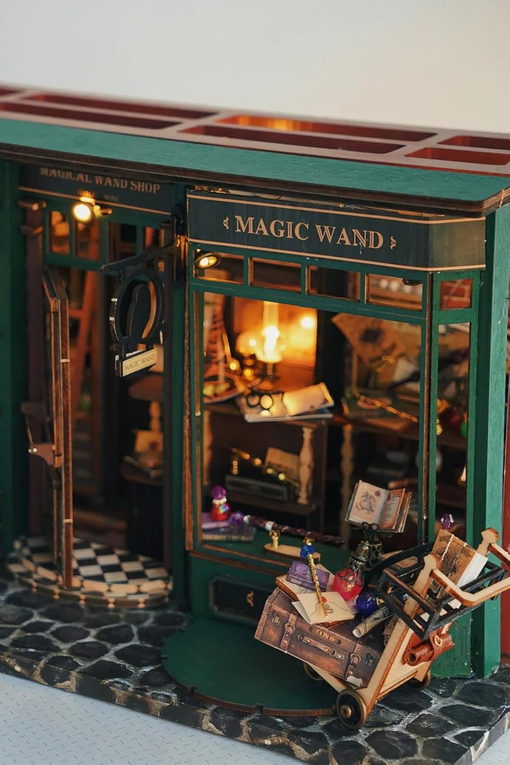 Enchanted Wand Emporium: A Magical Shopfront