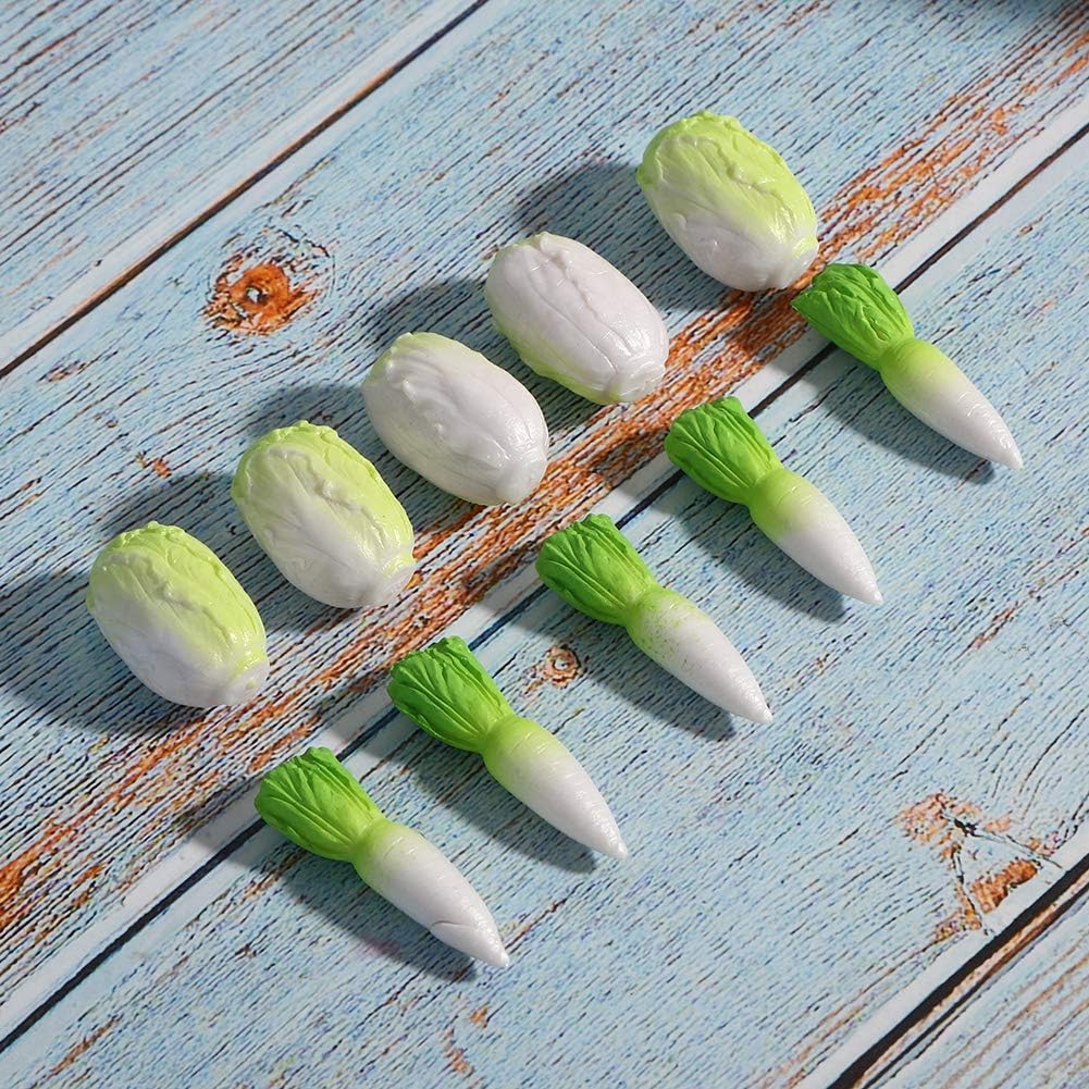 Miniature Chinese Cabbage & Radish Set – 10 Pieces