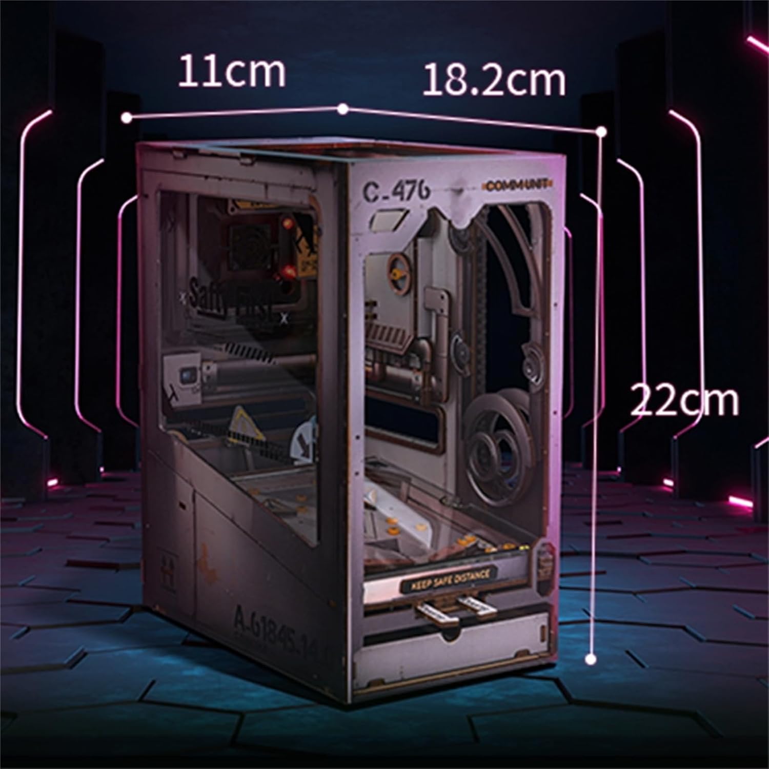 Mechanical Celebration Sci-Fi Cyberpunk Room Kit