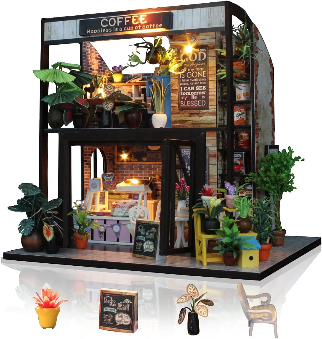 Cozy 2-Story Café Model