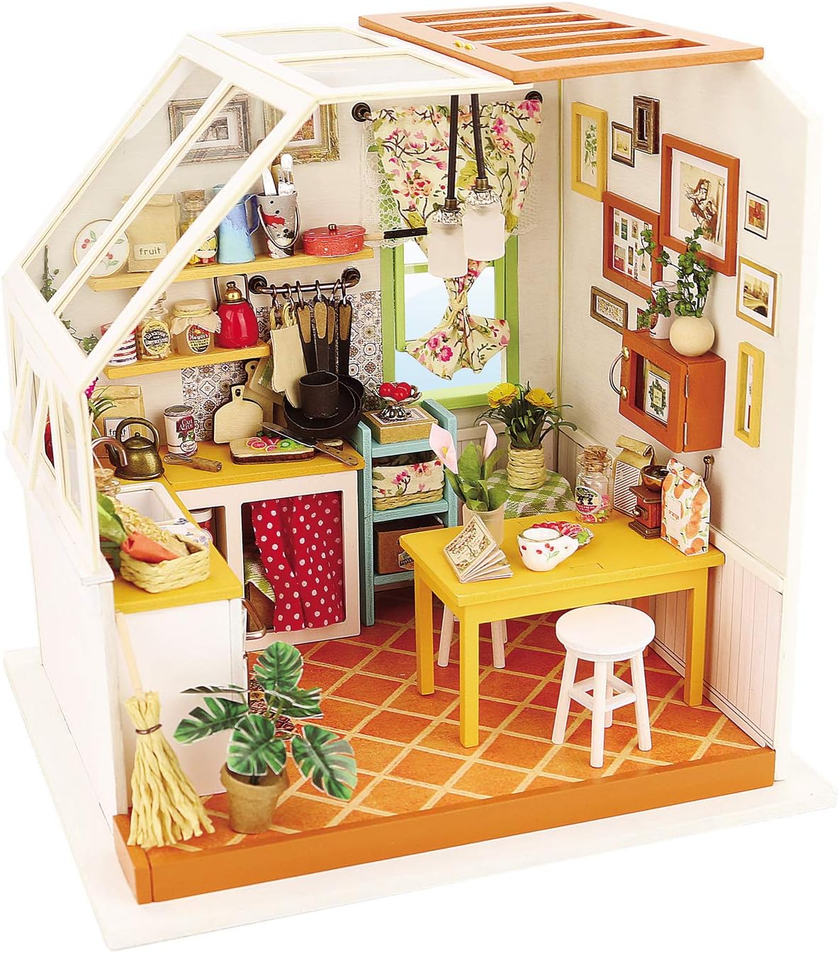 Kitchen Miniature Dollhouse Kit