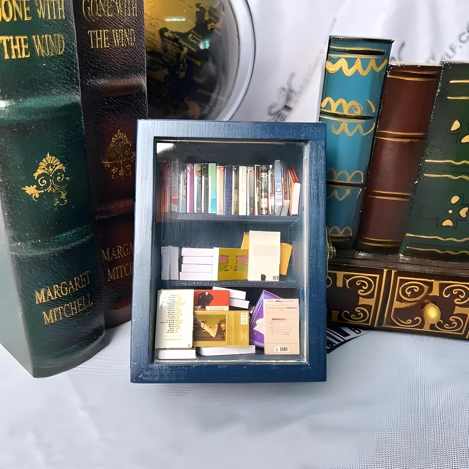 Miniature Book Matchbox Gift for Anxiety Relief