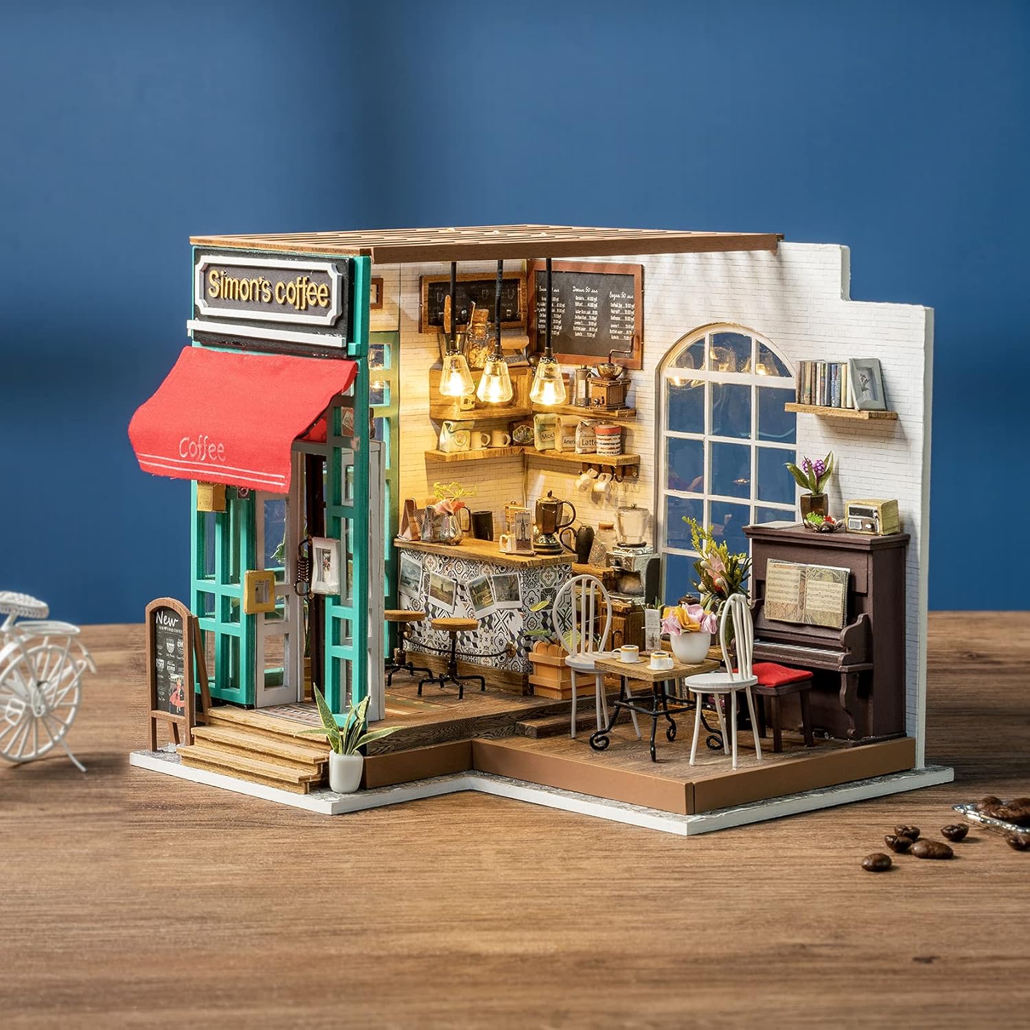 Miniature Coffee Room Kit