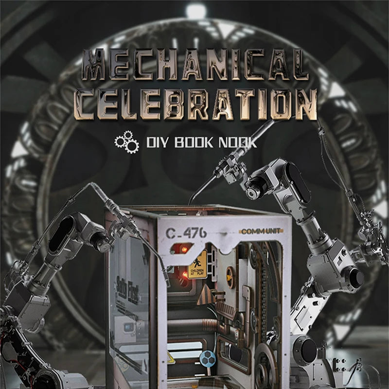 Mechanical Celebration Sci-Fi Cyberpunk Room Kit