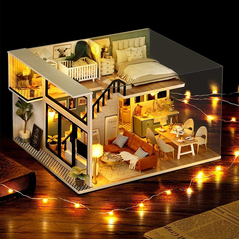 Comfortable Life Miniature Dollhouse