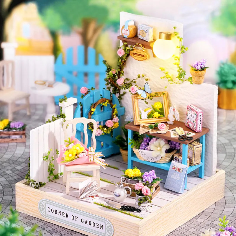 Corner of Garden: A Tranquil Miniature Retreat