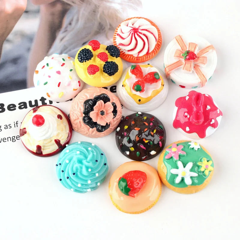 Candy Donut Dollhouse Accessories – 10-Piece Set