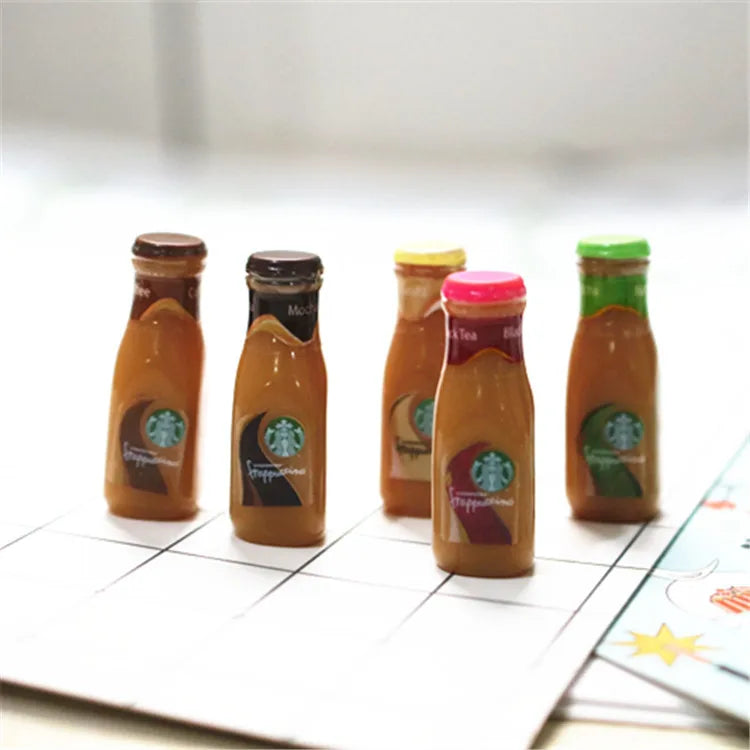 Coffee Bottle Set - Kitchen Accessories 5 Pcs :1:12 scale