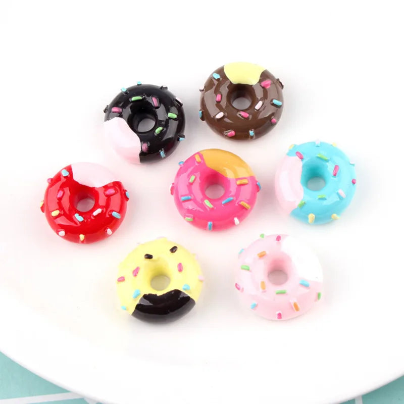 Candy Donut Dollhouse Accessories – 10-Piece Set