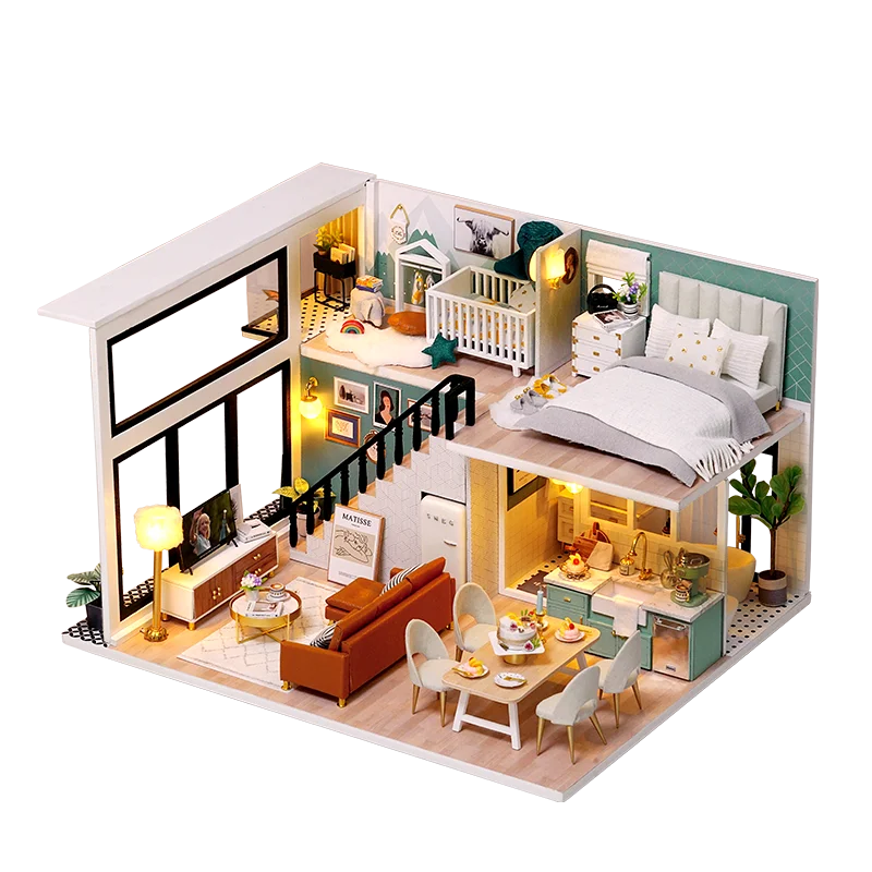 Comfortable Life Miniature Dollhouse