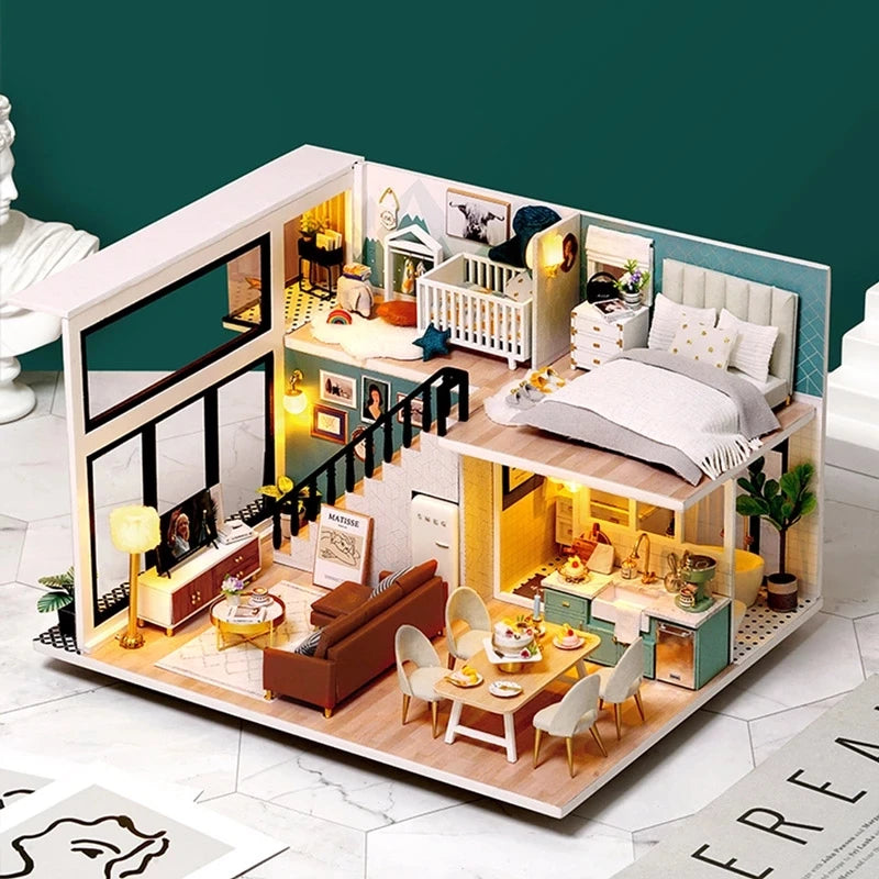 Comfortable Life Miniature Dollhouse