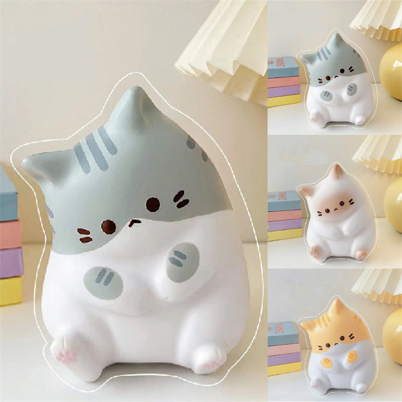 New Cat Stress Relief Squishy Toy -Anti stress Ball Cartoon