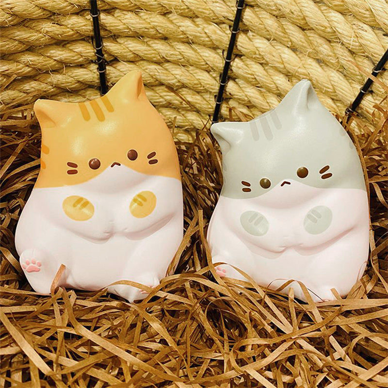 New Cat Stress Relief Squishy Toy -Anti stress Ball Cartoon