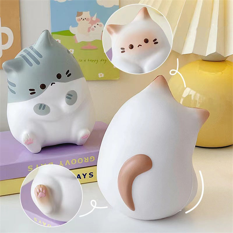 New Cat Stress Relief Squishy Toy -Anti stress Ball Cartoon