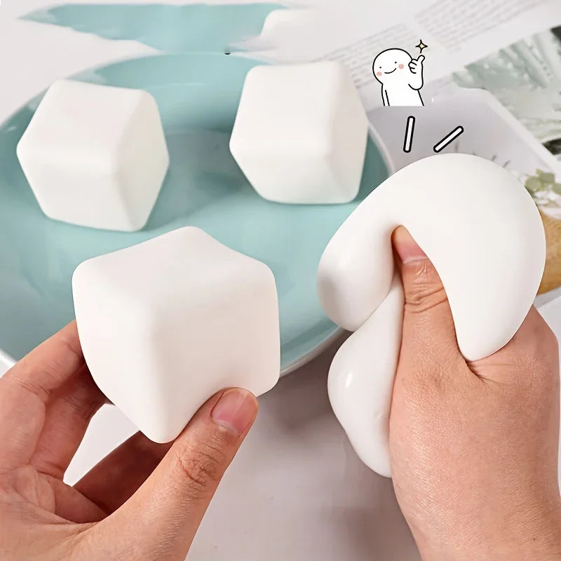 Squishy Tofu Stress Balls Autism Sensory Toys