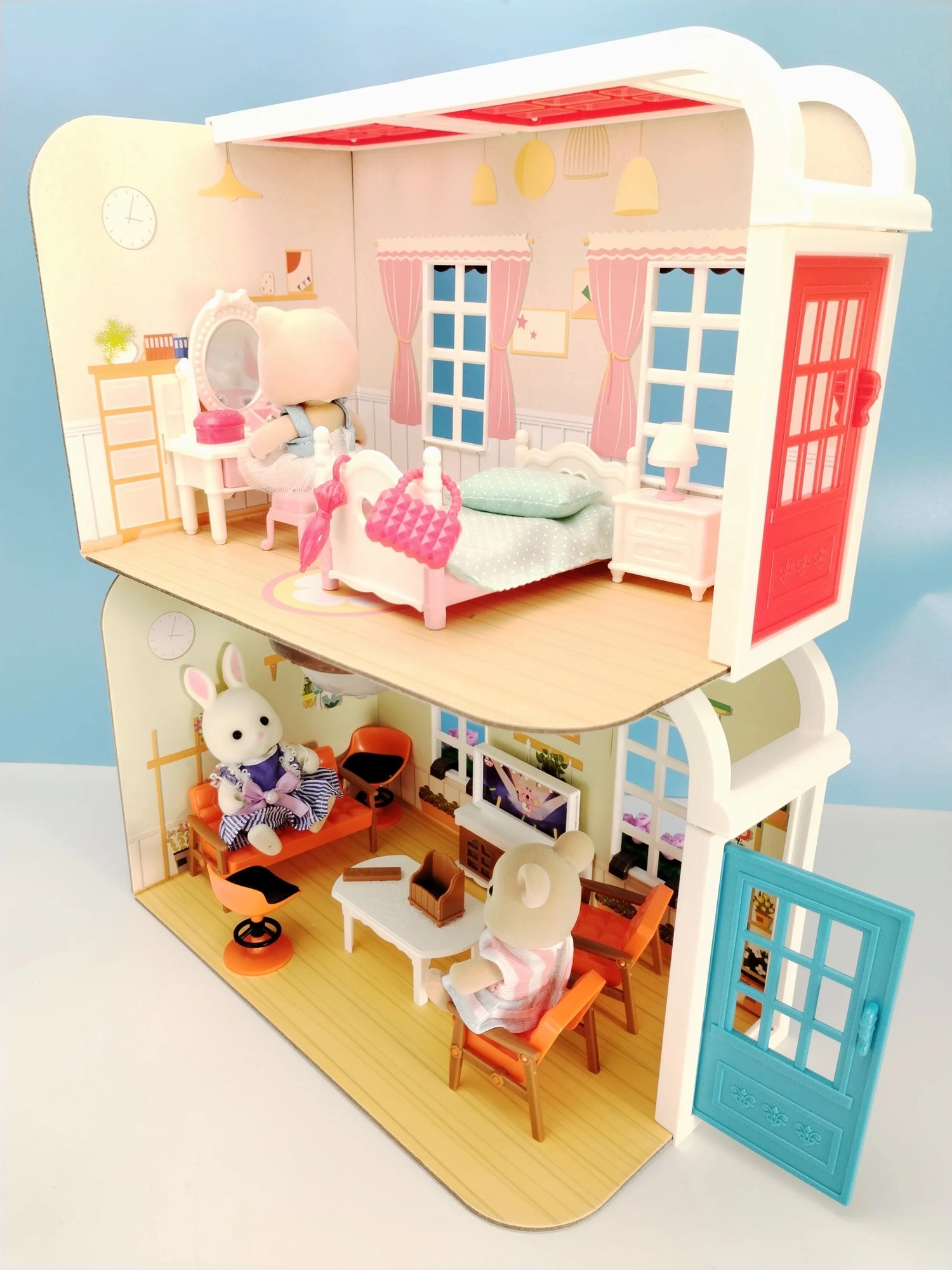 Miniature Dollhouse Playset Kids – 1:12 Scale DIY