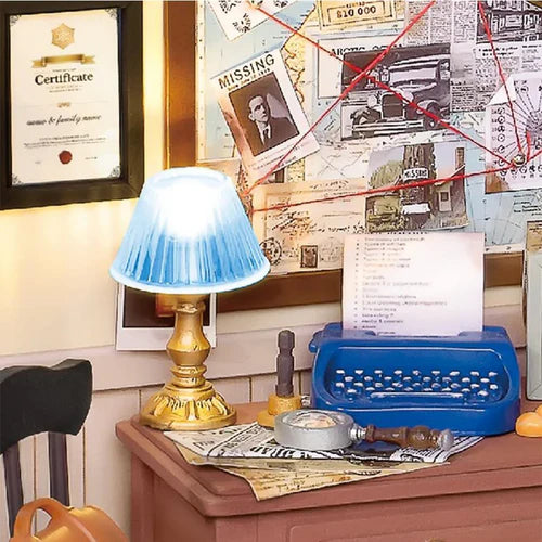 Mose’s Detective Agency- Mystery Unraveled: The Detective’s Office Miniature