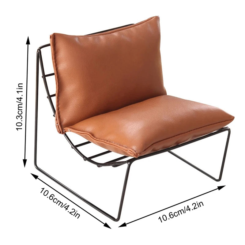 Dollhouse Sofa Chair – 1:6/1:12 Scale Furniture Accessory