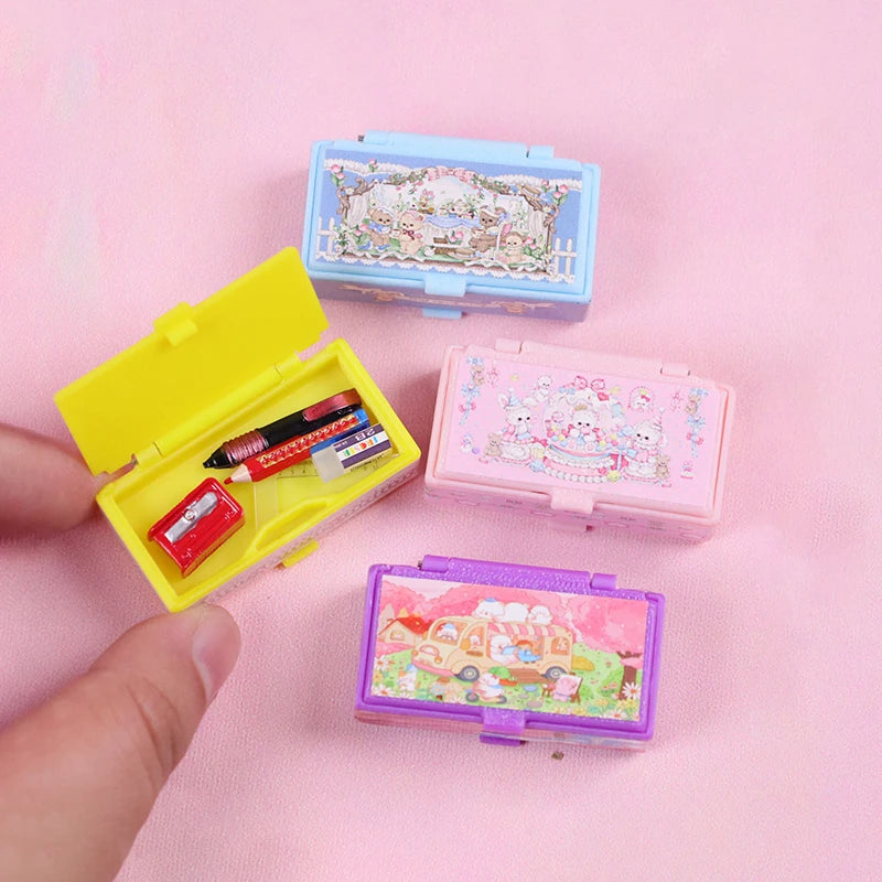 Mini Dollhouse Pencil Case – Adorable Stationery Organizer