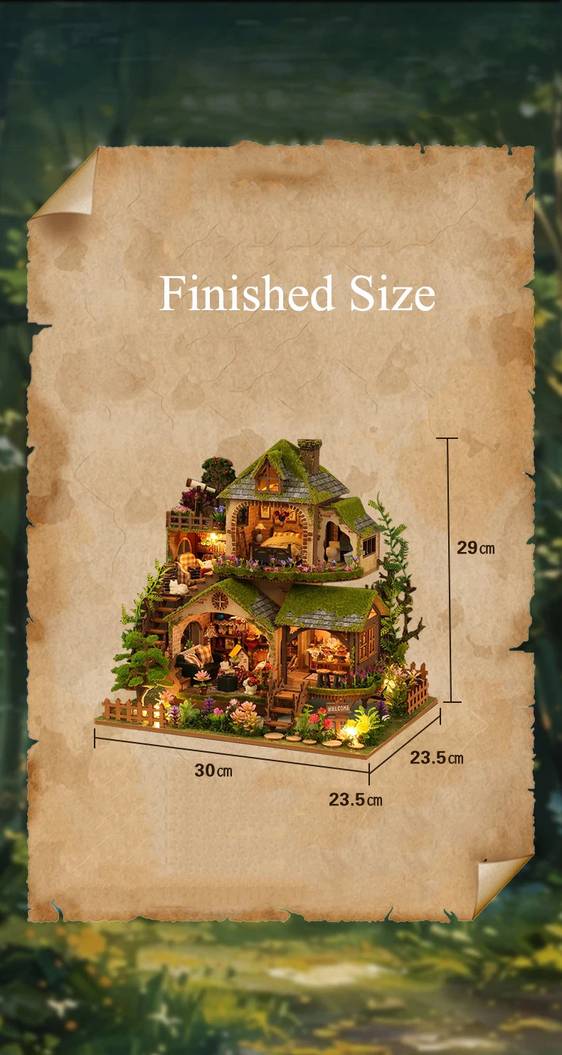 DIY Forest Adventures - Doll Houses - 3D Puzzle