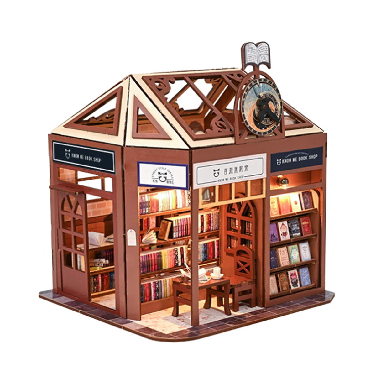 Street View Book Shop - DIY Miniature Kit