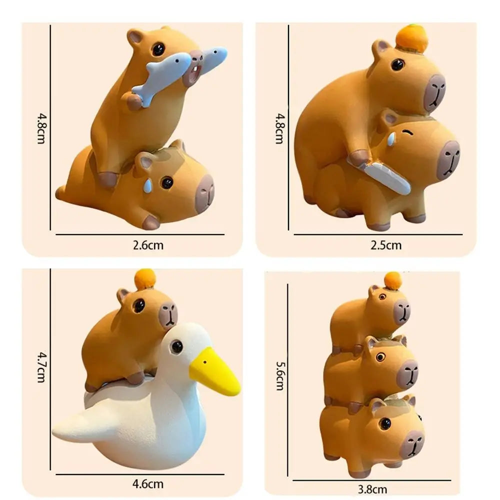 Capybara Resin Ornament