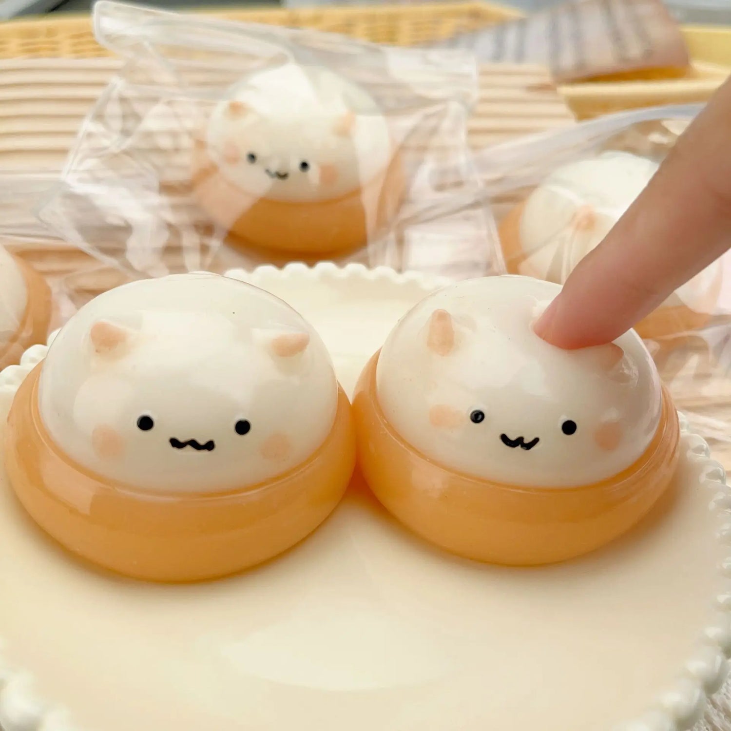 Cute Pancake Squishy Toy – Stress Relief Fidget 🥞✨