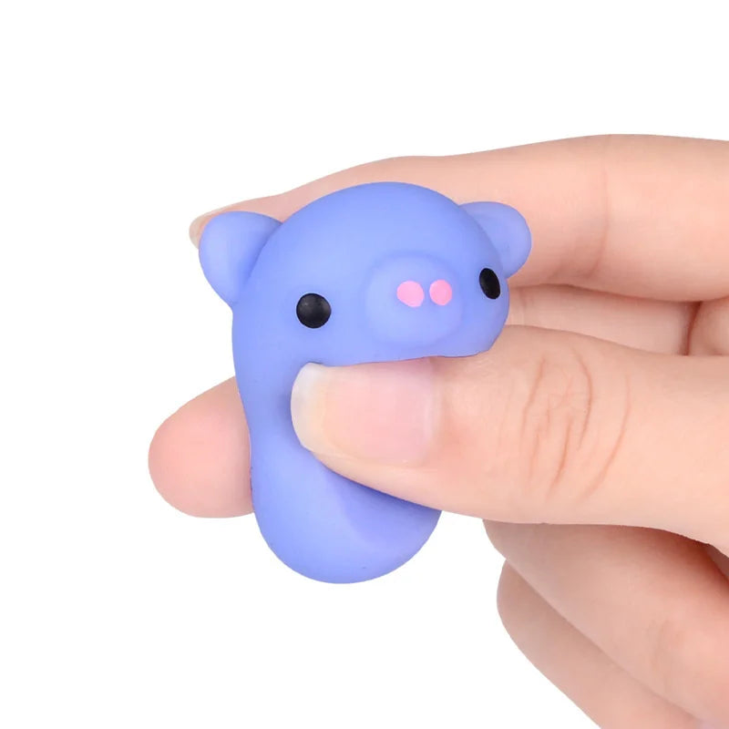 Sensory Mochi Squishy Animal Toys - Kawaii Stress Relief 🐼🐰🐣